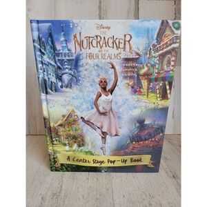 Disney Nutcracker four round center stage pop-up book ballerina dancing